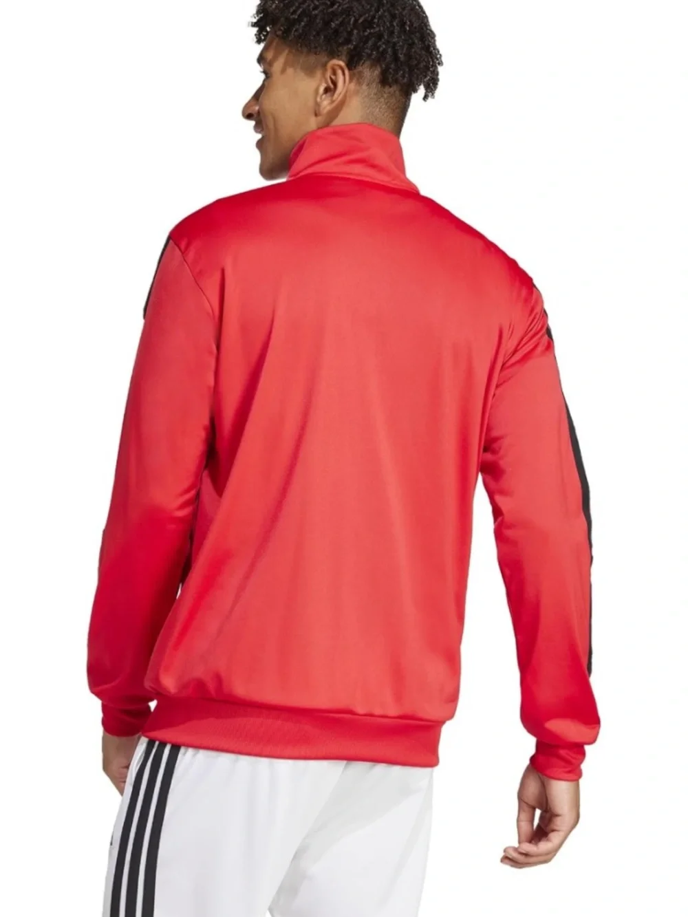 Adidas 3-Stripes Tricot Track Jacket Pure Ruby Red Men’s  MEDIUM❤️NWT✨